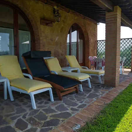 With Terrace And Pool * Montaione